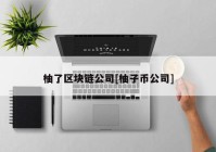 柚了区块链公司[柚子币公司]